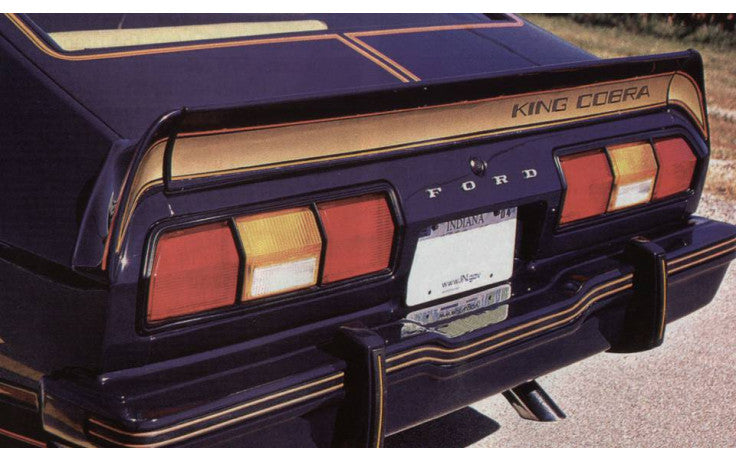 1978 King Cobra Spoiler Stripe Kit - Deck – Classic Auto Reproductions