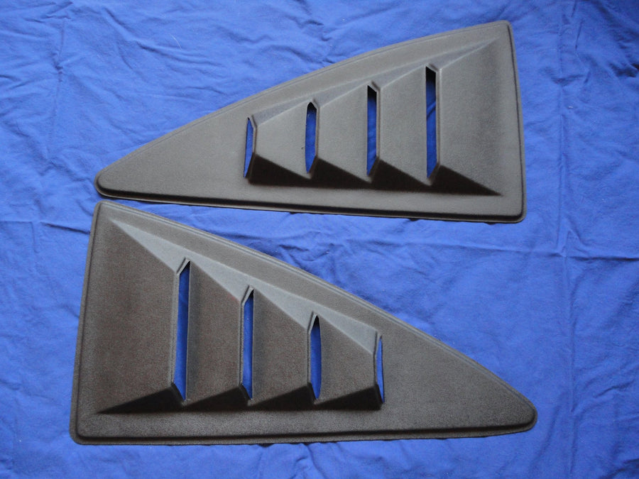 1974-1978 Mustang II Reproduction Side Window Louvers - ABS Plastic