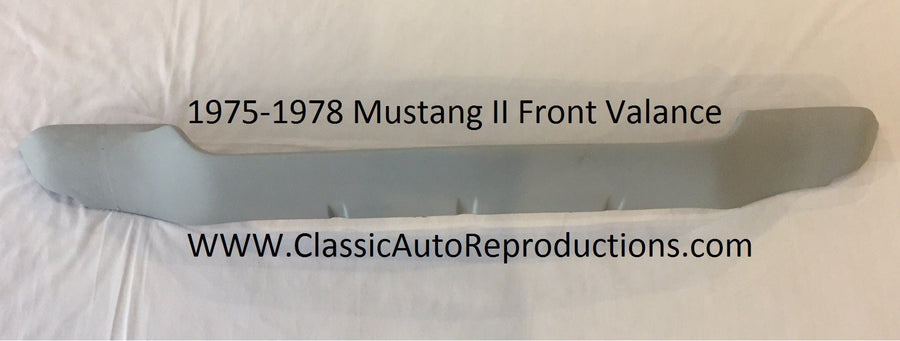 1975-1978 Mustang II Fiberglass Front Valance