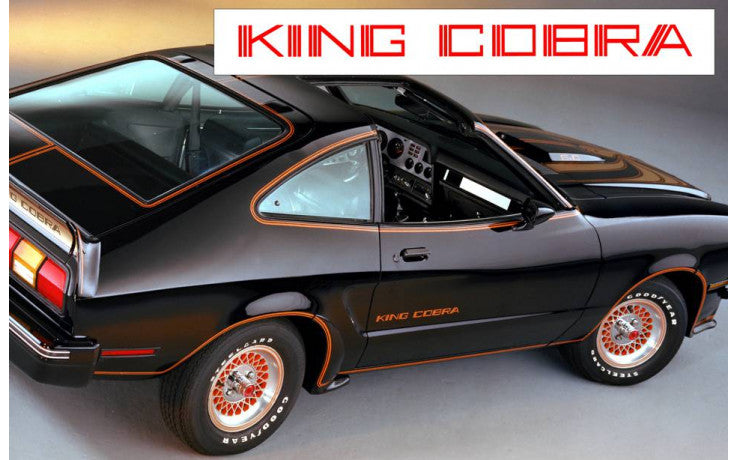 1978 King Cobra Door Name Decal